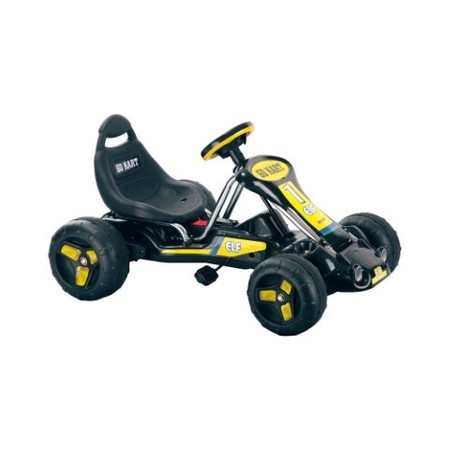 Toy Time Toy Time Go Kart- Pedal Powered Ride-On Toy for Kids Ages 3 and Up- Outdoor Fun for Boys and Girls 701565ICE